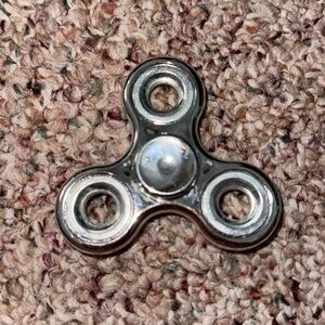 Silver Fidget Spinner